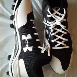 Under Armour UA Heater Mid TPU Mens Baseball Cleat